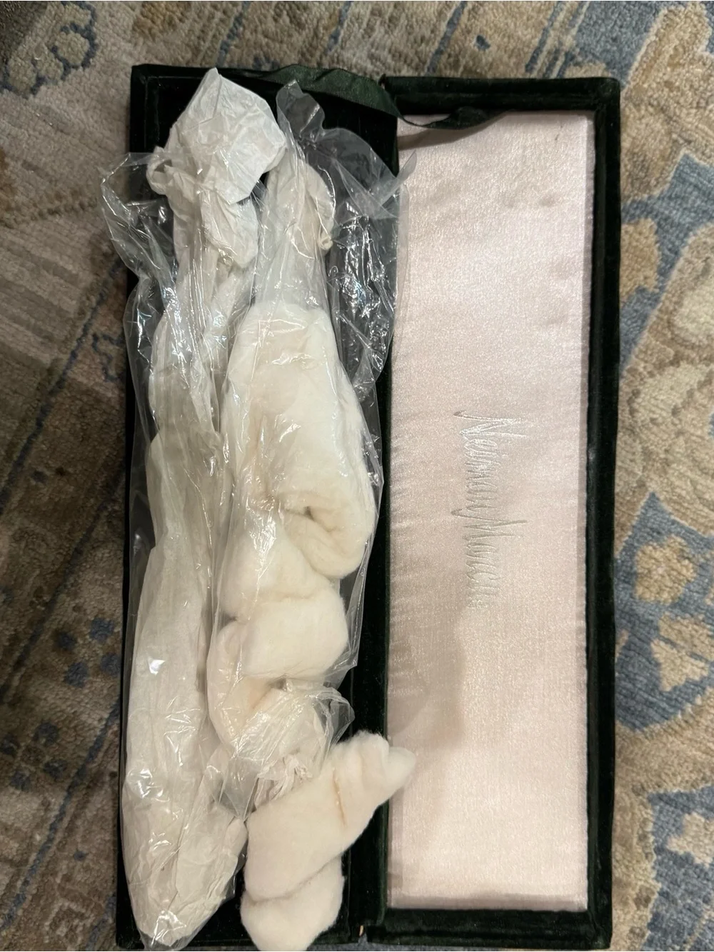 Neiman Marcus Silver Carving Knife and Fork Set